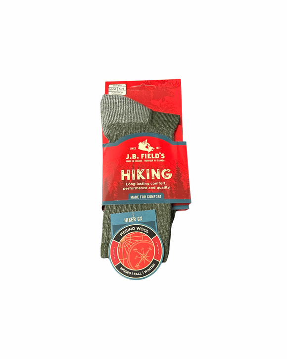 Merino Hiking Socks - Olive- Medium