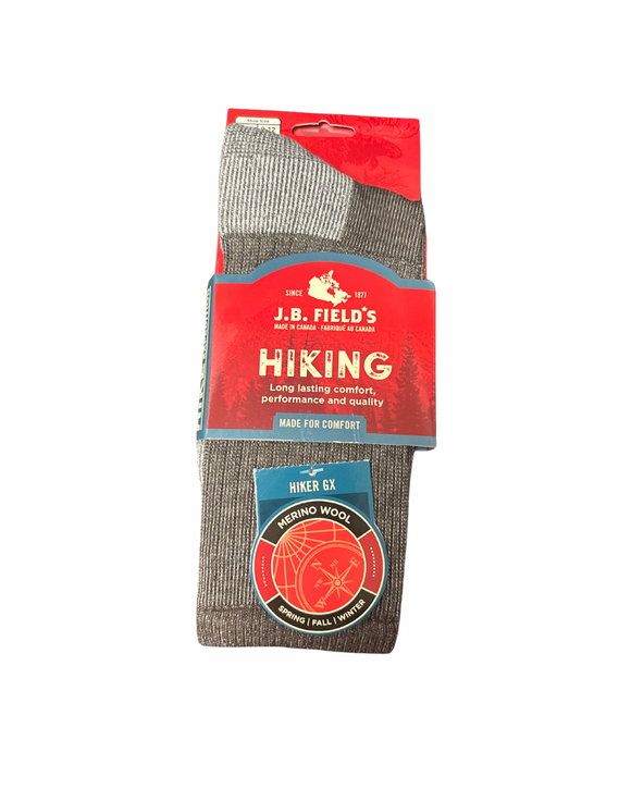 Merino Hiking Socks - Brown - Large