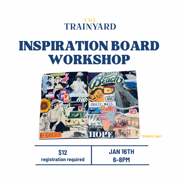 Inspiration Board Workshop on January 16th