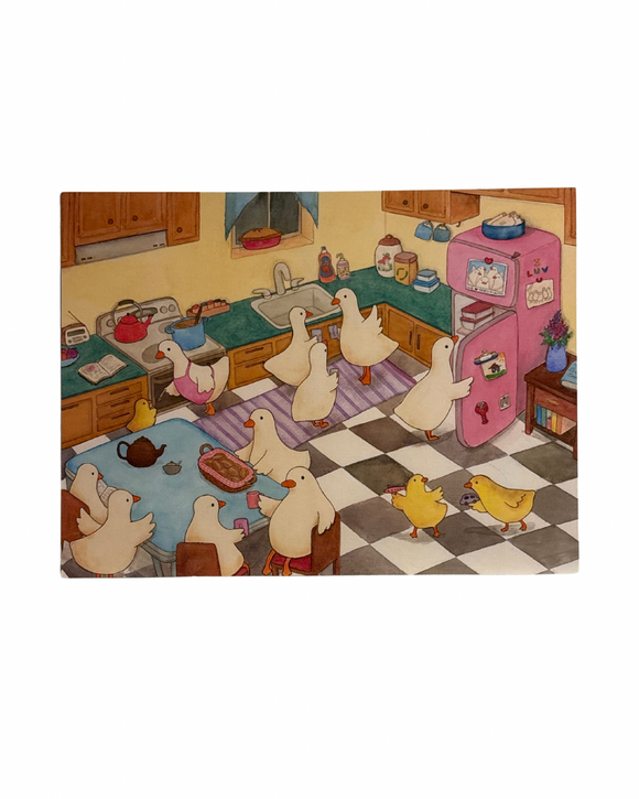 Goose Kitchen Party Print