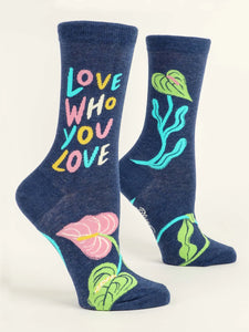 Love Who You Love Socks - Women's Crew