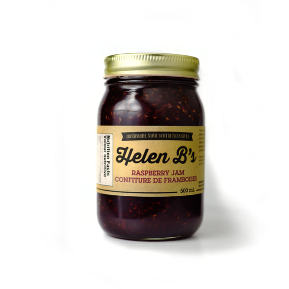 Helen B's Raspberry Jam 500mL