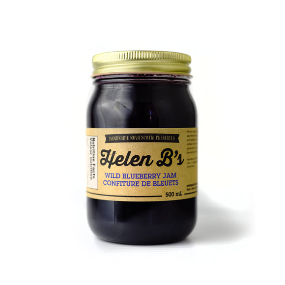 Helen B's Wild Blueberry Jam 500mL