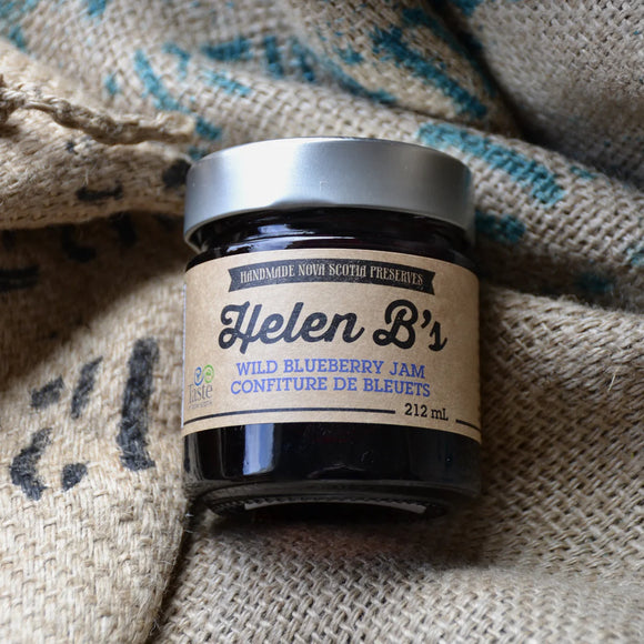 Helen B's Wild Blueberry Jam 212mL