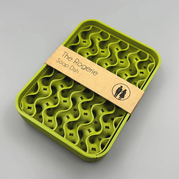 Rectangular Soap Dish: Mountain Moss