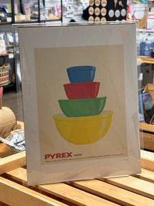 Vintage Pyrex Ware Art Print