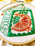 Juice - Complete DIY Embroidery Kit