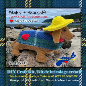 Gertie the NS Dachshund DIY Kit