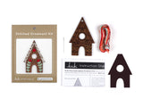 DIY Embroidery Gingerbread Ornament