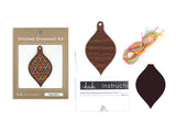 DIY Embroidery Ornament