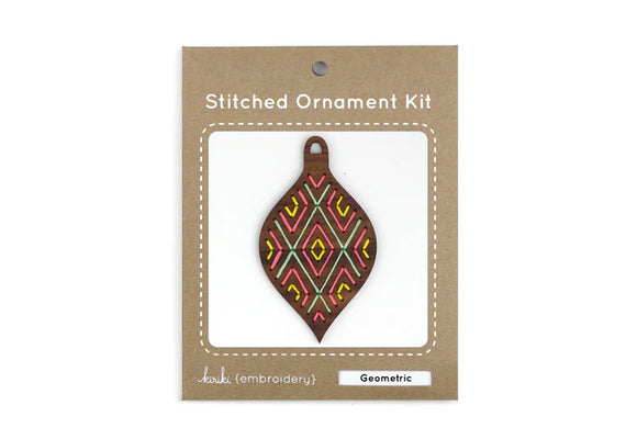 DIY Embroidery Ornament