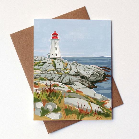 Peggy's Cove greeting card