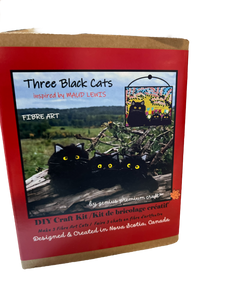 Three Black Cats Fibre Arts DIY Kit