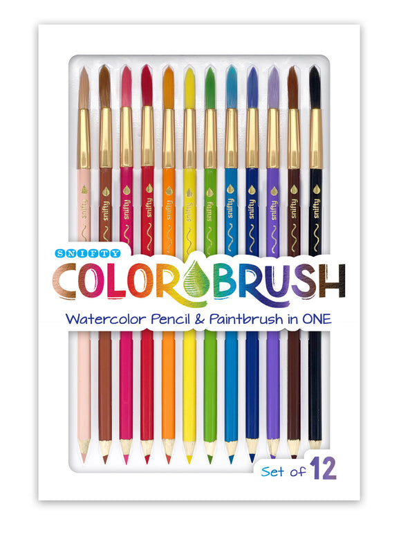 Watercolour Pencil and Paintbrush Set - Original