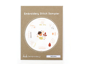 DIY Stitch Sampler - Autumn