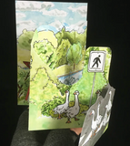 Sullivan's Pond Tri-Fold Greeting Card