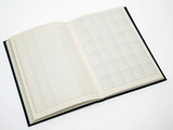 Grids and Guides (Black) Notebook