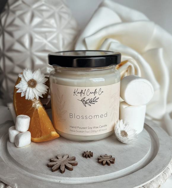 Blossomed Soy Candle