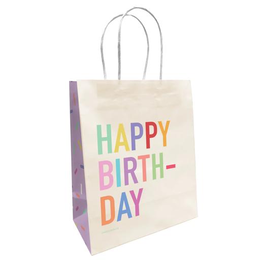 Happy Birthday Sprinkles Gift Bag