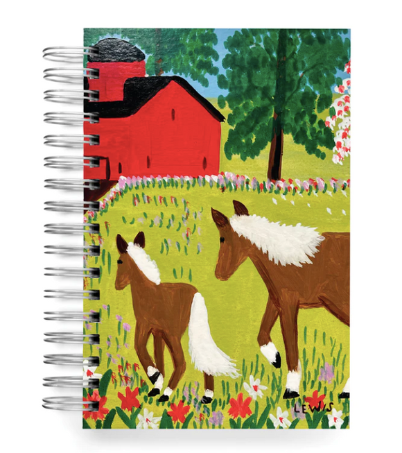 Maud Lewis Ponies Journal - 80 Pages