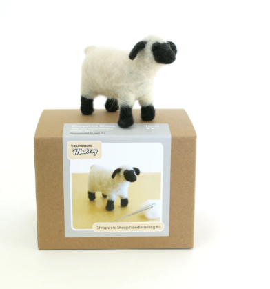 Shropshire Sheep Needle Felting DIY Kit