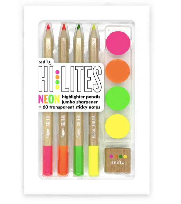Hi Lites Neon Pencil Set