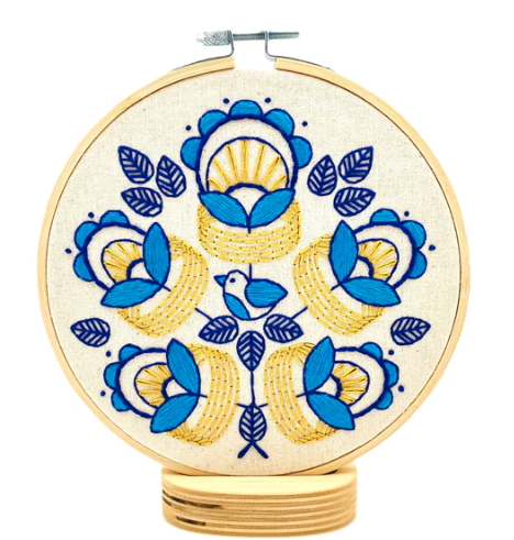 Golden Rings DIY Embroidery Kit