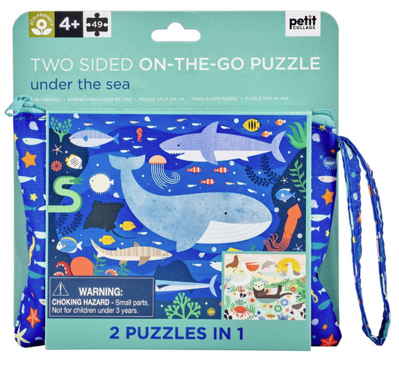 Under The Sea Two Sided Travel Puzzle - 49 Pieces