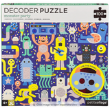 Monster Party Decoder Puzzle - 100 Pieces
