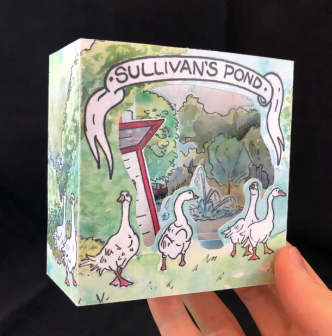 Sullivan's Pond Pop-Up Card