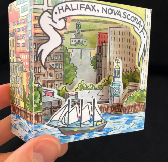 Halifax Waterfront Pop-Up Card