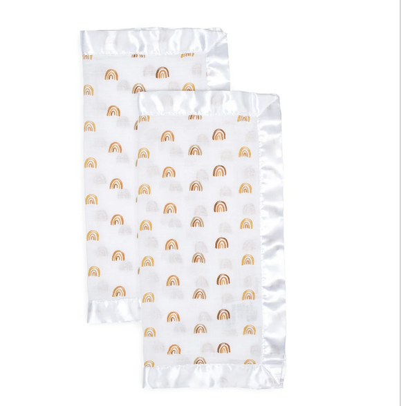 Little Rainbows Security Blankets - Set of 2