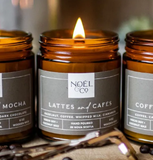 Lattes and Cafes Candle