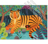 Mini Puzzles - Bengal Tiger