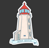 Nova Scotia Lighthouse Sticker