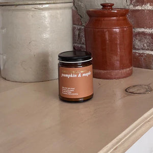 Pumpkin and Maple Candle 9oz