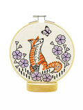 Fox in Phlox DIY Embroidery Kit