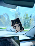 Tuxedo Cat Air Freshener - Strawberry Scent
