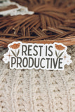 Rest is Productive Sticker