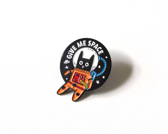 Astronaut Cat Enamel Pin