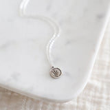 Lavender Necklace: Gold