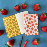 Sweet Strawberries Pocket Notebook