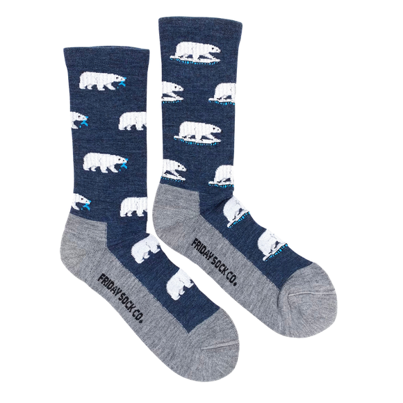 Polar Bear - Merino Socks