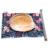 Reusable Bread Bag - Rose print