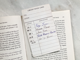 Borrower Card Bookmark