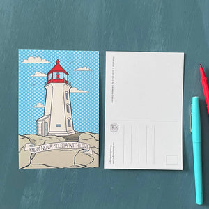 Nova Scotia Lighthouse Postcard