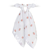 2-Pack Cotton Security Blankets  – Strawberries