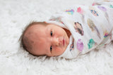 Muslin Bamboo Swaddle Blanket – Ice Cream