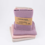 Washcloths - Organic Muslin: Rose Garden