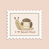 Snail Mail Stamp Sticker